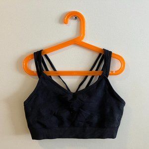 Smartwool Seamless Strappy Bra - Black - S